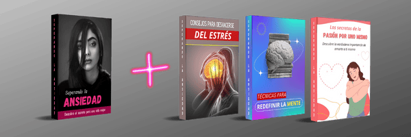 Imagen de una mujer con expresión de ansiedad y recursos para gestionar el estrés.